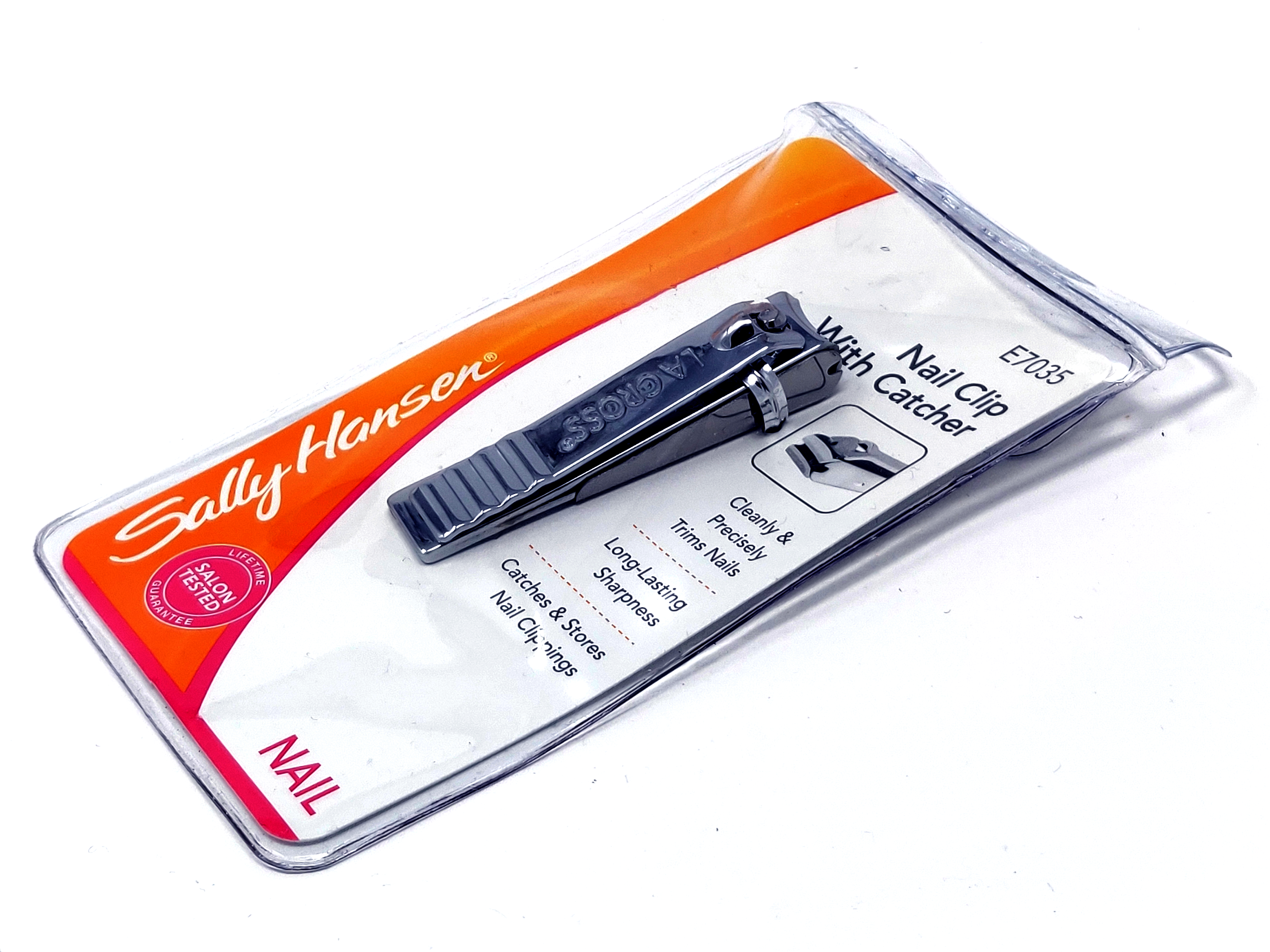 SALLY HANSEN NAIL CLIP WITH CATCHER E7035 NAIL CLIPPERS