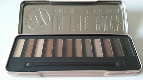 W7 IN THE BUFF NATURAL NUDES EYE COLOUR PALETTE - 12 SHADE EYESHADOW
