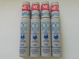 OUTDOOR GIRL HIGH PERFORMANCE WATERPROOF MASCARA - 12ml - NAVY BLUE X 4 UNITS