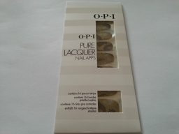 OPI PURE LACQUER NAIL APPS - 16 PRE-CUT STRIPS - AP106 REPTILE